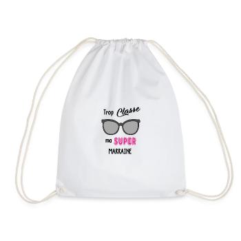Super Marraine - Sac de sport léger - blanc - Devant