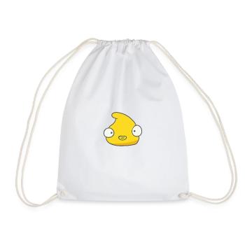 Funny monster - Drawstring Bag - white - Front