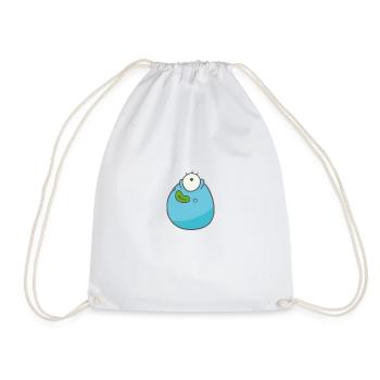 Cyclops monster - Drawstring Bag - white - Front