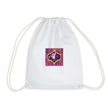 Ramadan, Eid Mubarak - Drawstring Bag - white - Front