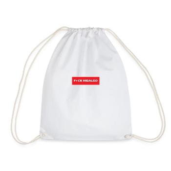 F CK HIDALGO sports team CDG star - Drawstring Bag - white - Front