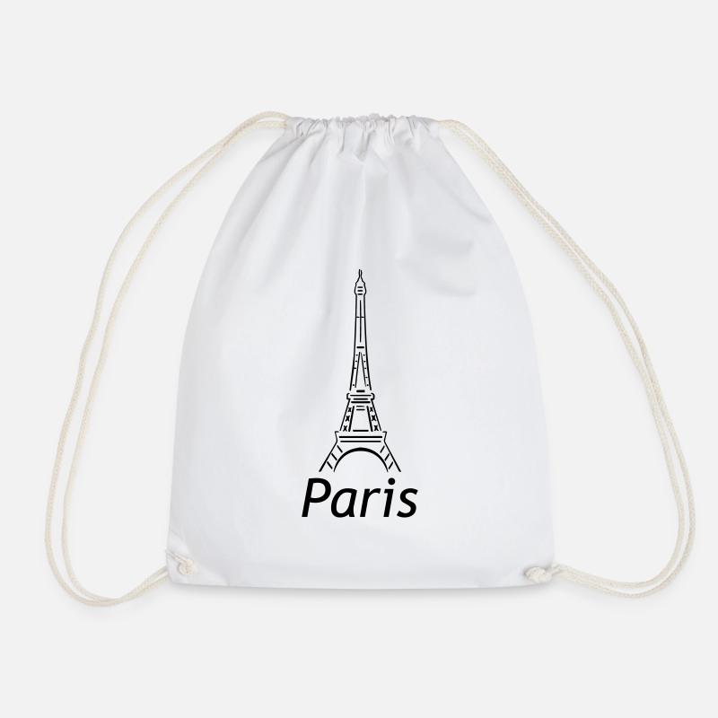 paris - Turnbeutel - Weiß