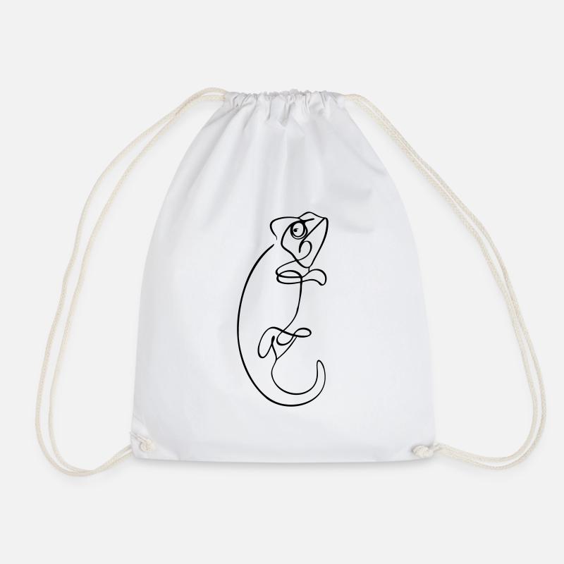 caméléon - Sac de sport léger - blanc