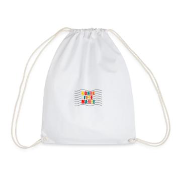 BONNE FÊTE. FÊTE DES MÈRES. FÊTE DES PÈRES. FÊTE - Sac de sport léger - blanc - Devant