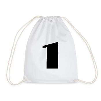 1 AN. 1er ANNIVERSAIRE. ANNIVERSAIRE 1 AN. 1. UN - Sac de sport léger - blanc - Devant