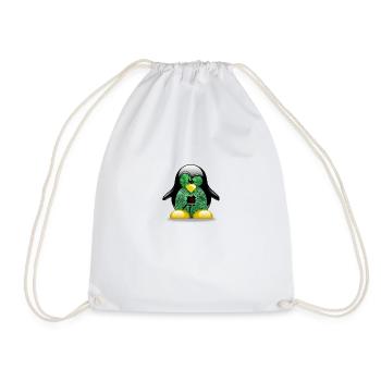 spider-linux - Sac de sport léger - blanc - Devant