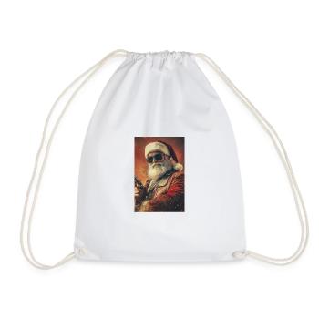 Santa der Gesetzeshüter - Turnbeutel - Weiß - Vorne