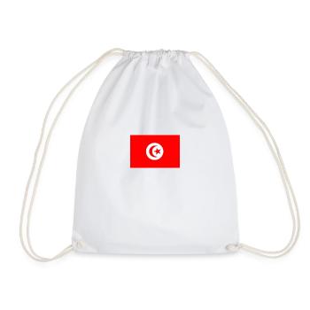 Drapeau Tunisie - Sac de sport léger - blanc - Devant
