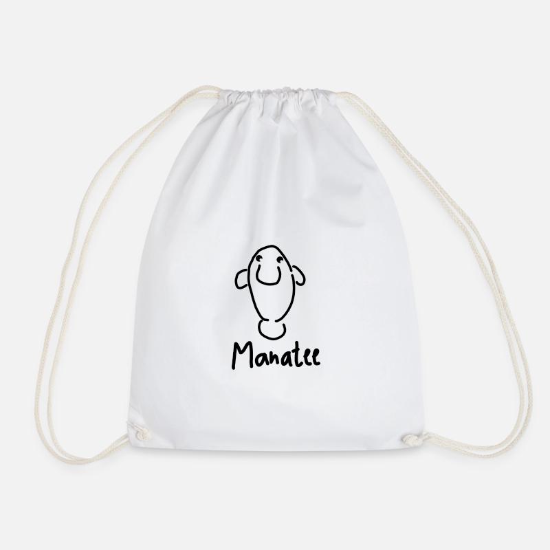 Manatee - Turnbeutel - Weiß