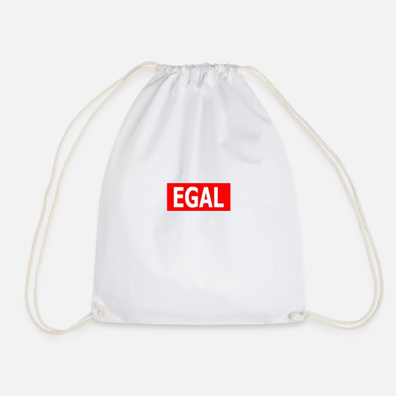 EGAL - Turnbeutel - Weiß