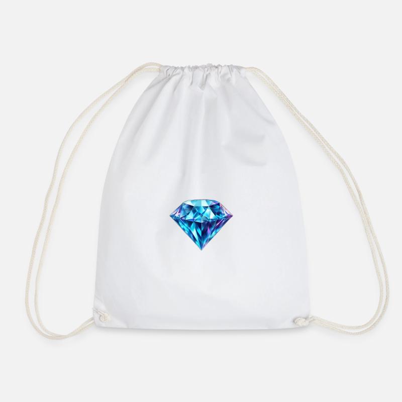 Diamant - Turnbeutel - Weiß