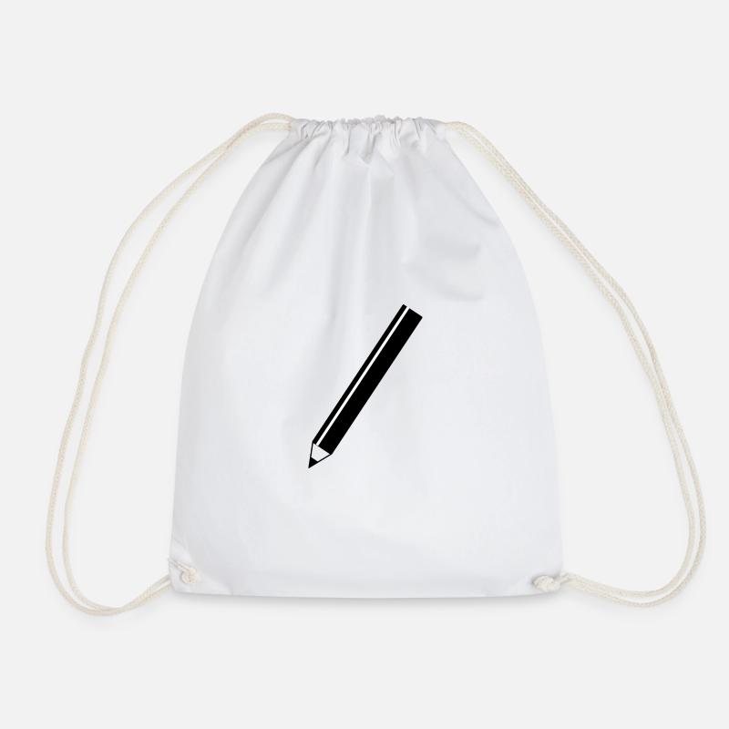 crayon - Sac de sport léger - blanc
