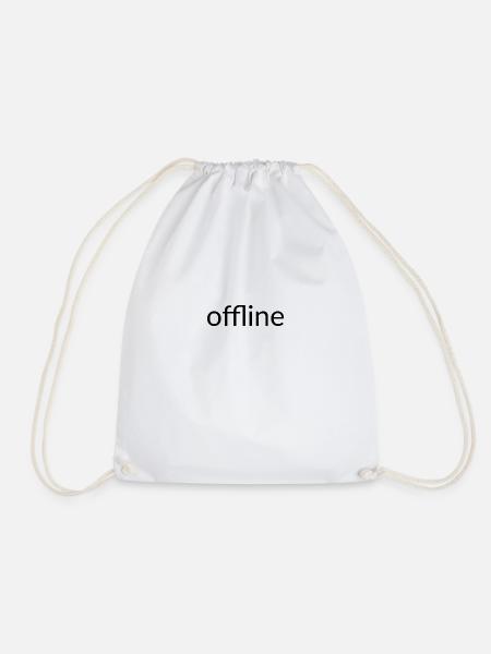 Offline - Turnbeutel - Weiß