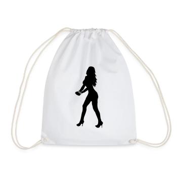 bondage_girly2 - Sac de sport léger - blanc - Devant