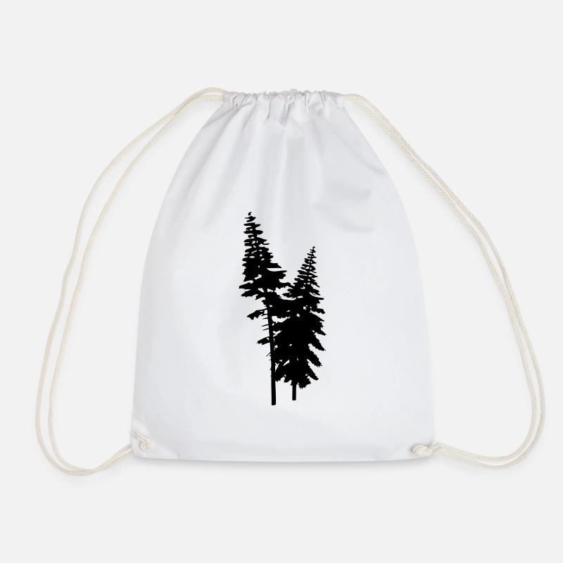 conifers - Turnbeutel - Weiß