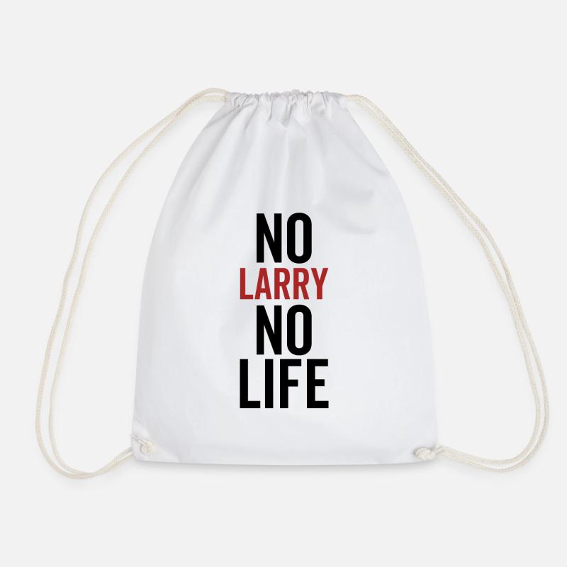 Kein Larry Kein Leben - Turnbeutel - Weiß