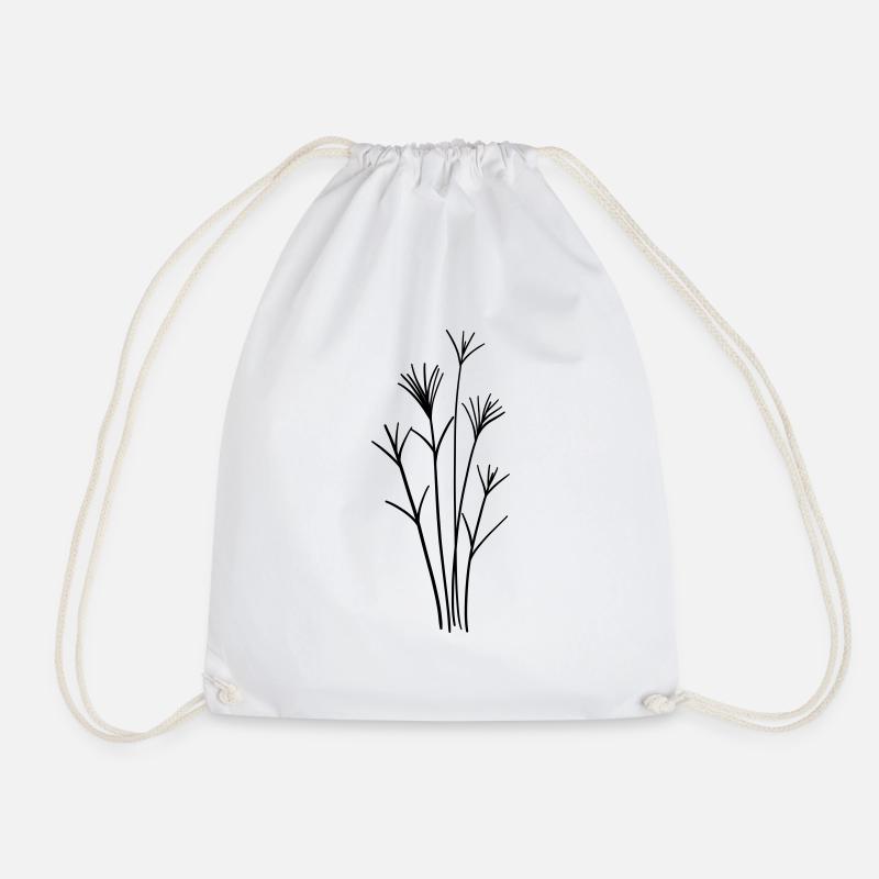 fleur - Sac de sport léger - blanc