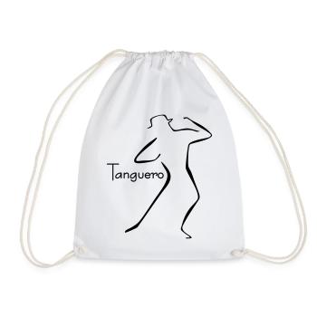 Tango-5 - Turnbeutel - Weiß - Vorne