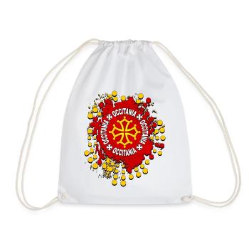 Occitanie - Sac de sport léger - blanc - Devant
