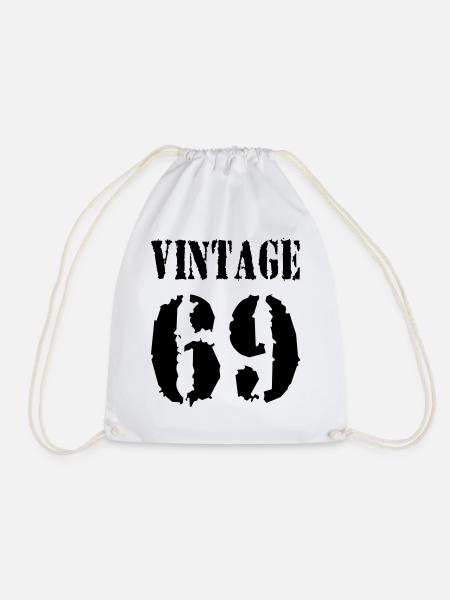 1969 VINTAGE - Turnbeutel - Weiß