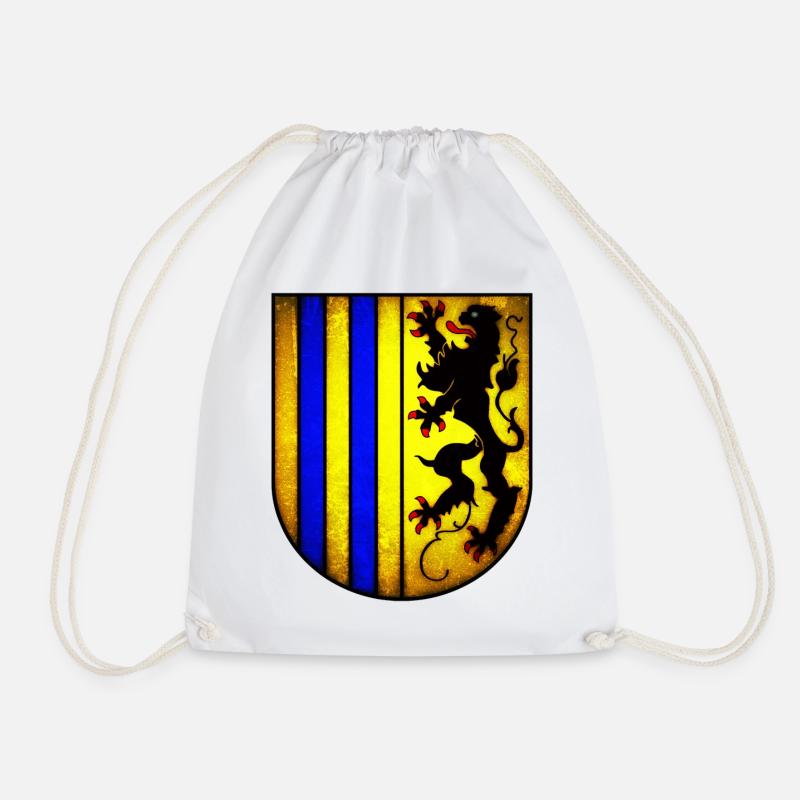 Chemnitz - Chemnitzer Wappen - Turnbeutel - Weiß