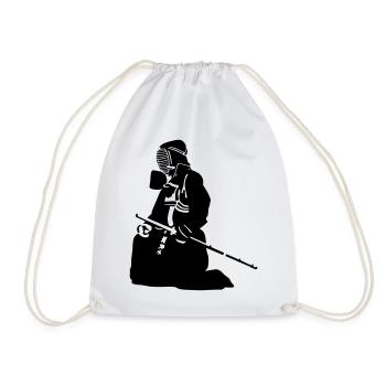 kendo - Sac de sport léger - blanc - Devant