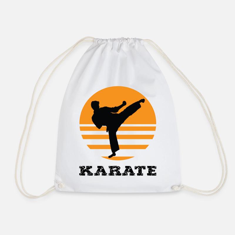 karaté - Sac de sport léger - blanc