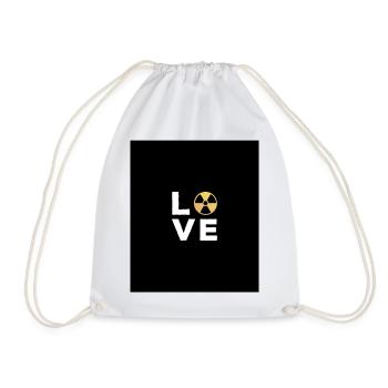 Love Gift Manip Radioologist Radiology - Drawstring Bag - white - Front