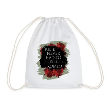 Rose Hathaway cite Juliette ne chapeau jamais pour tuer Roméo - Sac de sport léger - blanc - Devant