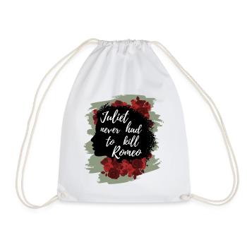 Rose Hathaway cite Juliette ne chapeau jamais pour tuer Roméo - Sac de sport léger - blanc - Devant