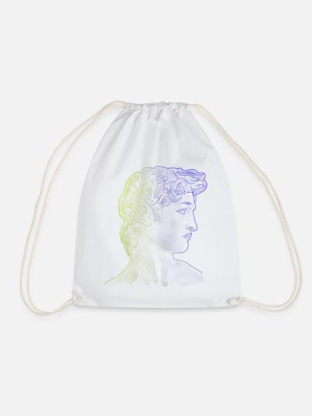 David Michelangelo - Drawstring Bag - white