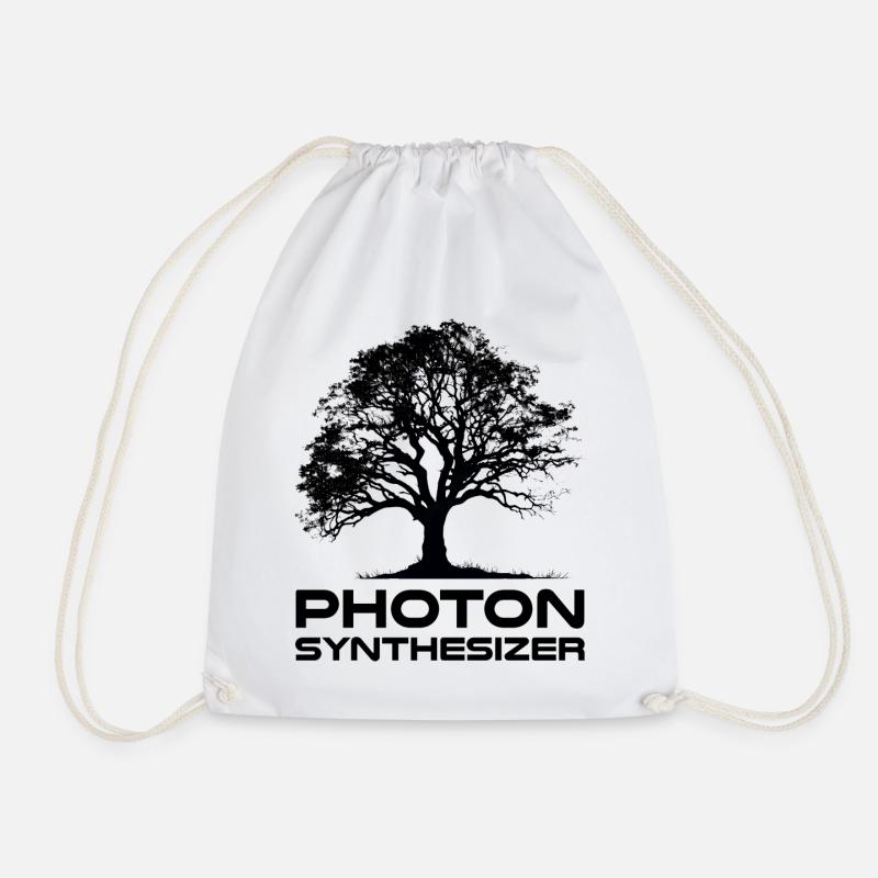 Photon Synthesizer - Drawstring Bag - white