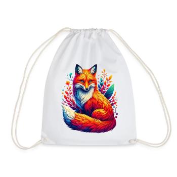Renard - Sac de sport léger - blanc - Devant