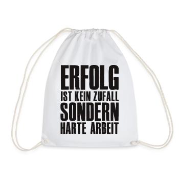 Success Saying for Founder Entrepreneur Startup - Drawstring Bag - white - Front