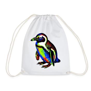 Pingouin - Sac de sport léger - blanc - Devant