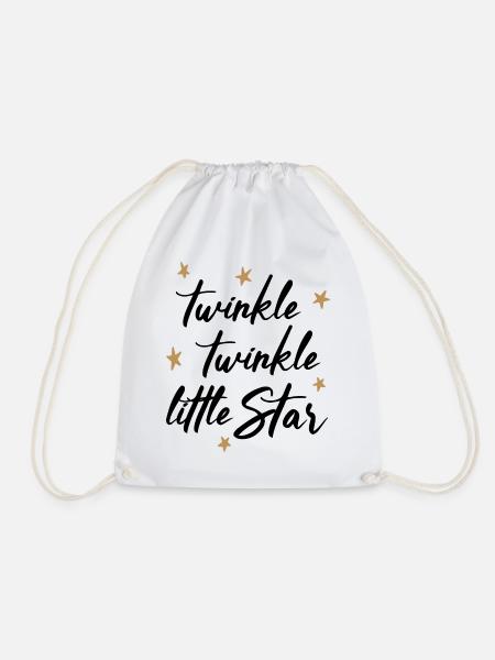 TWINKLE TWINKLE LITTLE STAR - Turnbeutel - Weiß