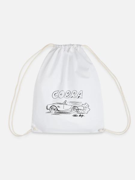 AC Cobra Comic Legende Geschenk - Turnbeutel - Weiß