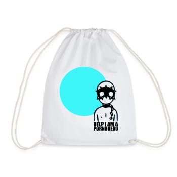 Hero-Two - Drawstring Bag - white - Front