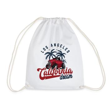 California Hot Rod - Sac de sport léger - blanc - Devant