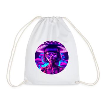 Ravegirl - Turnbeutel - Weiß - Vorne
