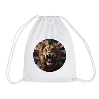 British Lion - Drawstring Bag - white - Front
