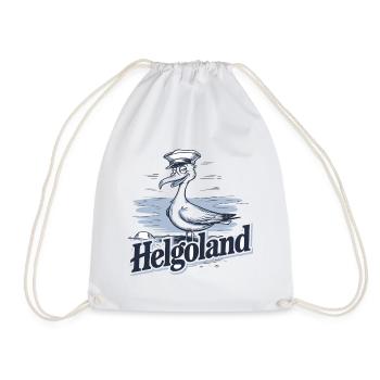 Helgoland Möwe - Turnbeutel - Weiß - Vorne