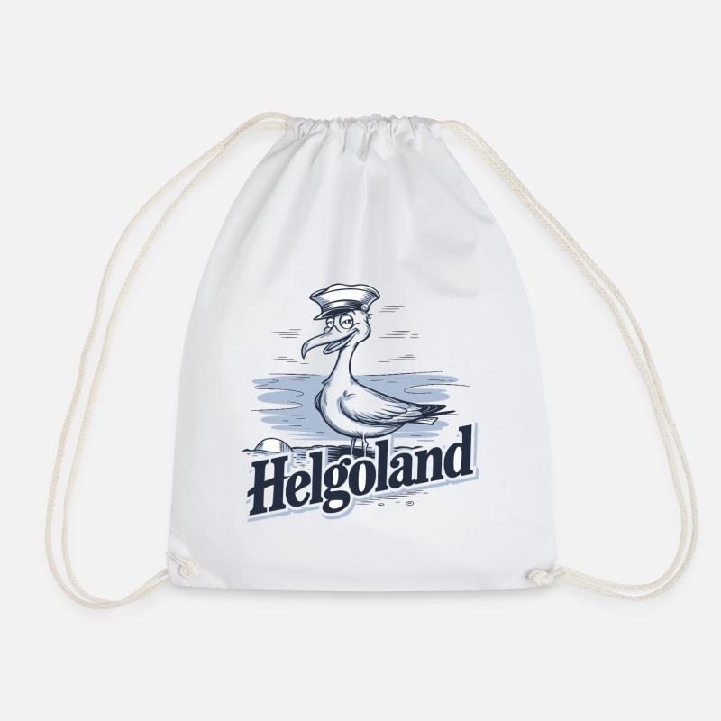 Helgoland Möwe - Turnbeutel - Weiß