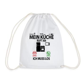 Küchenplaner Küchenfachberater Beruf Job Spruch - Turnbeutel - Weiß - Vorne