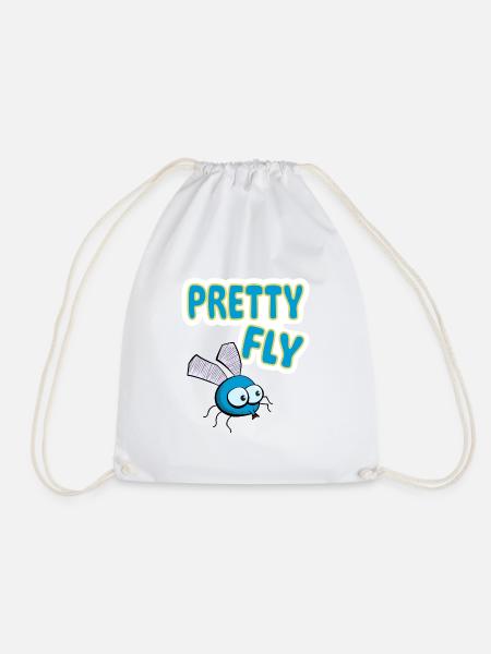 Pretty Fly - Turnbeutel - Weiß