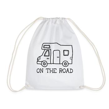 Sur la route - Sac de sport léger - blanc - Devant