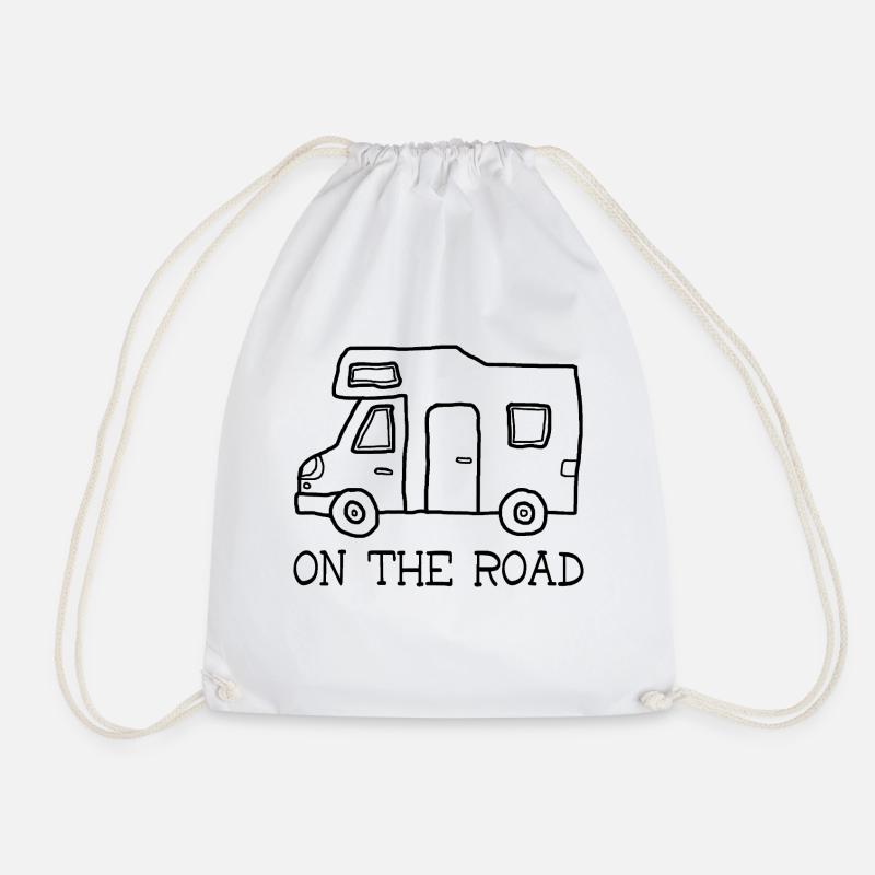 Sur la route - Sac de sport léger - blanc
