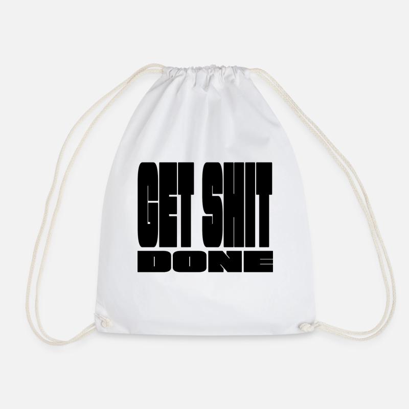 Faites-vous chier - Sac de sport léger - blanc