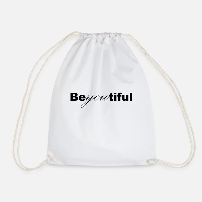Be-You-tiful - Turnbeutel - Weiß