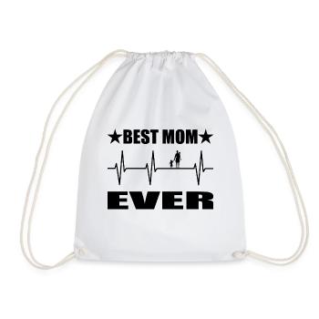 Mama - Turnbeutel - Weiß - Vorne